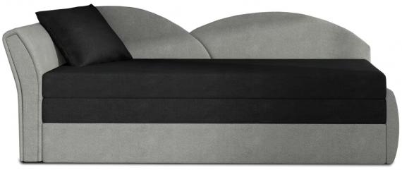 Foto SOFÁ CAMA PARA NIÑOS AGA NEGRO/GRIS