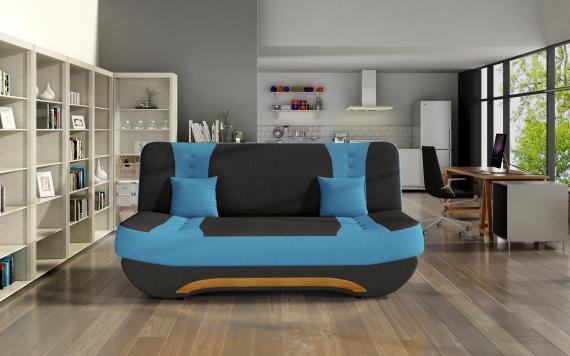 Foto Sofá Cama Plegable Compacto – EWA, Azul