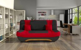 Sofá Cama Plegable Compacto – EWA, Rojo