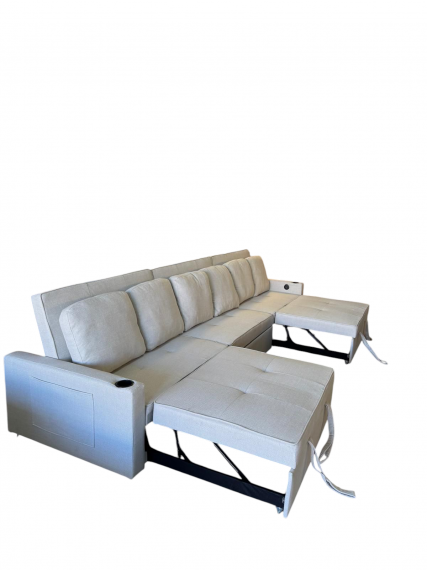 Foto Sofá cama 6 plazas+USB+TYPE-C+portavasos - Costa R 6 plazas 363 CM