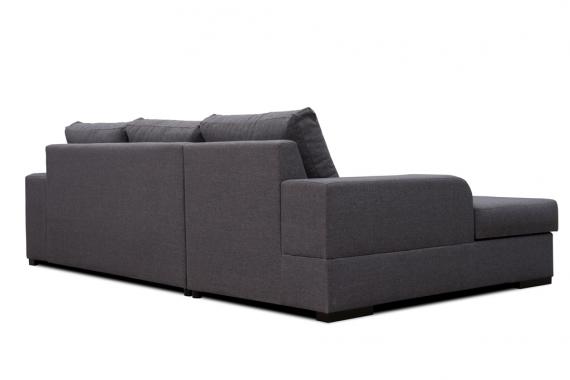 Foto Sofá chaise longue cama ‒Virago, Gris