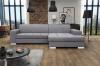 Foto Sofá chaise longue con cama y arcón — MISTRAL, Gris