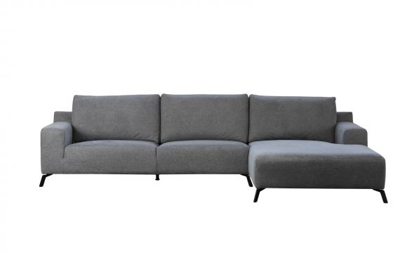 Foto Sofá chaise longue - FIRAGO, Gris