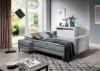 Foto Sofá Chaiselongue-cama-gris claro-248x162cm - ASGARD L