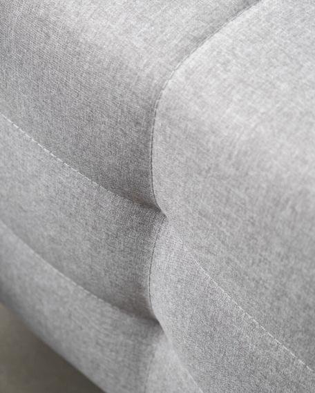 Foto Sofá Chaiselongue-cama-gris claro-248x162cm - ASGARD L