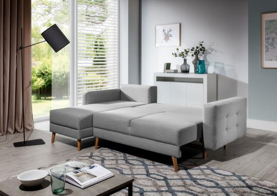 Foto Sofá Chaiselongue-cama-marrón-248x162cm - ASGARD L