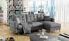 Foto Sofá Chaiselongue-cama-gris oscuro-248x162cm - ASGARD L