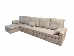 Sofá con 2 camas + arcon+USB+type-C+portavasos reversible - Costa LX 337cm x 130cm