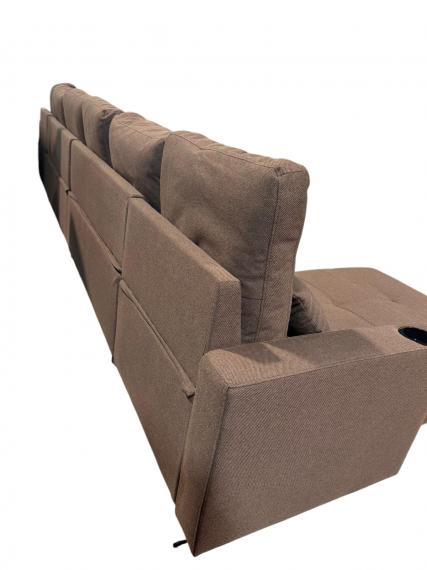 Foto Sofá con 2 camas + arcon+USB+type-C+portavasos reversible - Costa LX 337cm x 130cm