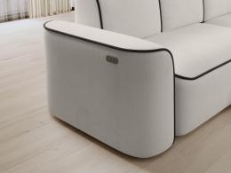 Sofà con asiento eléctrico - UME, Amore 18/Velvetmat 22, derecha