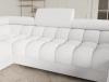Foto Sofá en U moderno (2 chaiselongs) con cama y arcón 347x202 - Blanco - FECTORY