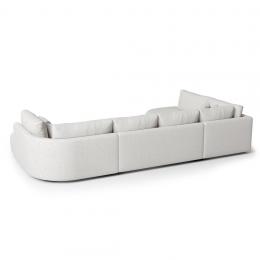 SOFÁ ESQUINERO I DISEÑO MODERNO Y ELEGANTE CHAISE LONGUE LARGO IZQUIERDO 380 CM X 245 JACOBS U