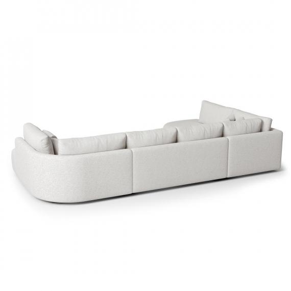 Foto SOFÁ ESQUINERO I DISEÑO MODERNO Y ELEGANTE I CHAISE LONGUE LARGO IZQUIERDO 380 CM X 245 CM JACOBS U