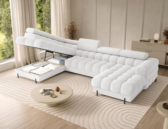 Foto SOFÁ CAMA - BLANCO - 355X202 -  FERARRIA NUEVO 2025