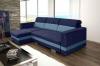 Foto Sofá mini chaise longue con cama y arcones - R-MINI, Azul, 236x146