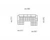 Foto SOFÁ ASIENTO EXTENSIBLE ELÉCTRICO I PATAS ALTAS 385 CM X 216 CM PLAZA XL GRIS