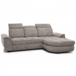 Sofá rinconera cama con arcón gris — Aldo Mini