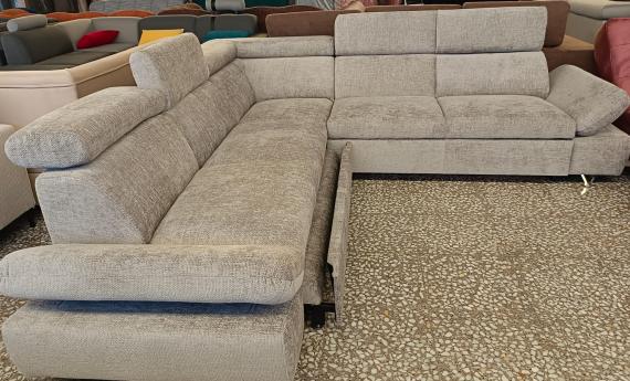 Foto Sofá rinconera con cama, baúl extraíble y reposabrazos reclinables – ATLANTA
