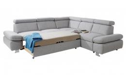 Sofá rinconera con cama, baúl extraíble y reposabrazos reclinables – ATLANTA