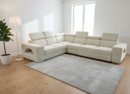 Sofá Rinconera Modular EVA NEW | 6 Plazas con Cama y Almacenaje