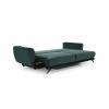 Foto Sofa 3 plazas extensible con sillon y puf - Megis, Gris claro, 242cm