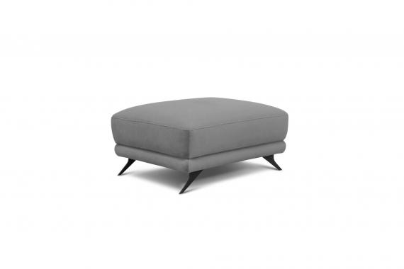 Foto Sofa 3 plazas extensible con sillon y puf - Megis, Gris claro, 242cm