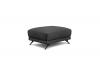 Foto Sofa 3 plazas extensible con sillon y puf - Megis, Gris oscuro, 242 cm