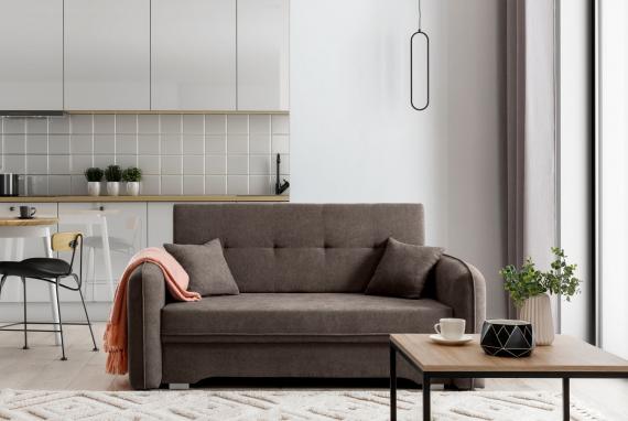 Foto Sofa cama 3 pl. 155 cm. - Laine, Poco 100