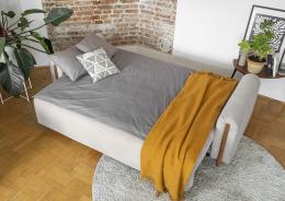 Sofa cama - ARCADOVA, Beige, 244 cm