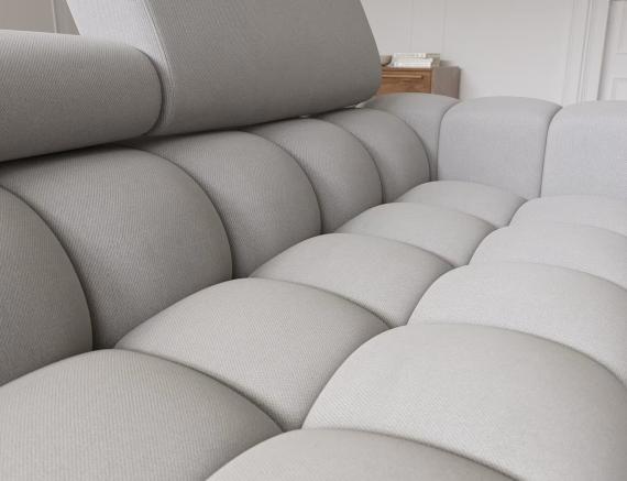 Foto Sofa cama+arcon - 285x181 - gris - FELRO