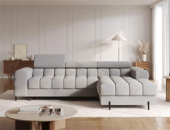 Foto Sofa cama+arcon - 285x181 - gris - FELRO