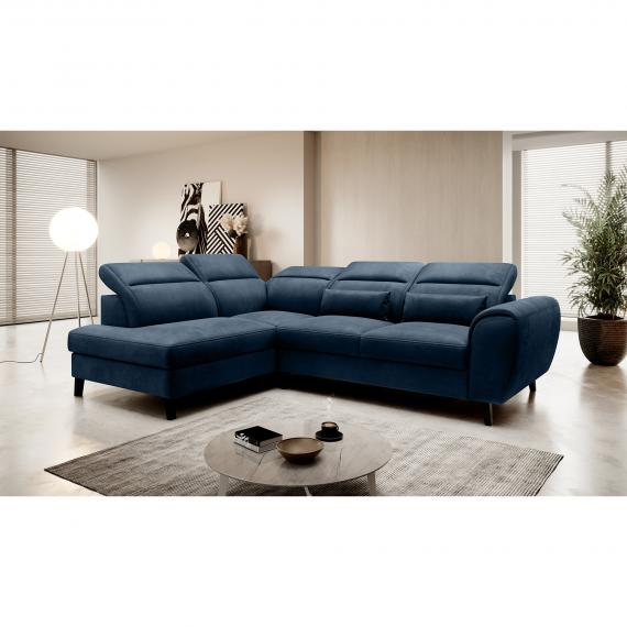 Foto Sofa cama+arcon-Azul marino - NOBLE