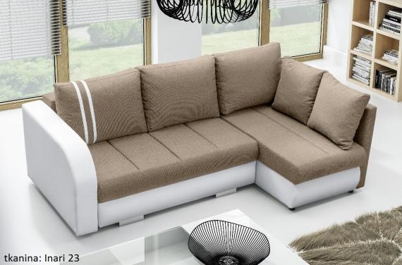 Foto Sofa cama+arcon R-CITY, Beige/Blanco, 232x144