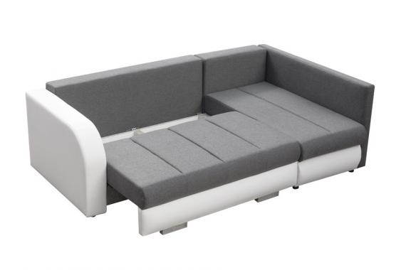 Foto Sofa cama+arcon R-CITY, Beige/Blanco, 232x144