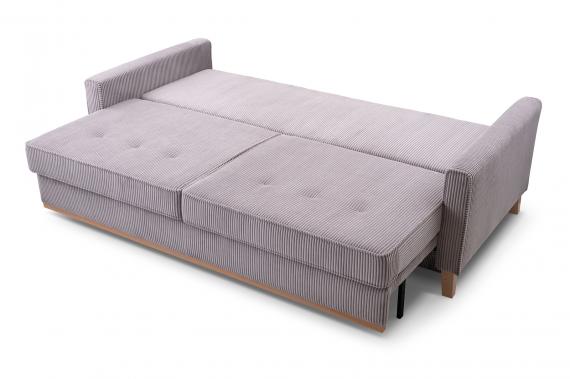 Foto Sofa cama - ARIS, Marrón, 214 cm