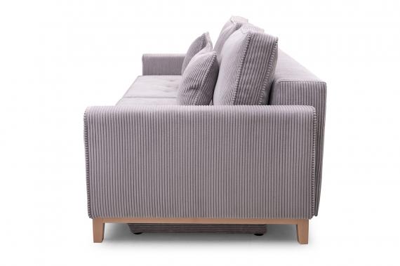 Foto Sofa cama - ARIS, Gris, 214 cm