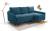 Sofa cama chaiselongue  - ROBIN, Azul