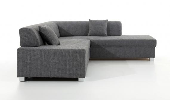 Foto Sofa cama con arcon - PORTO, Blanco/Polipiel, 278x217