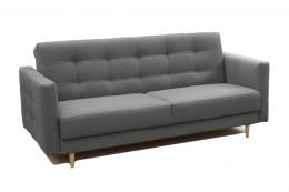 Sofa cama estilo escandinavo – Godivo, Gris claro