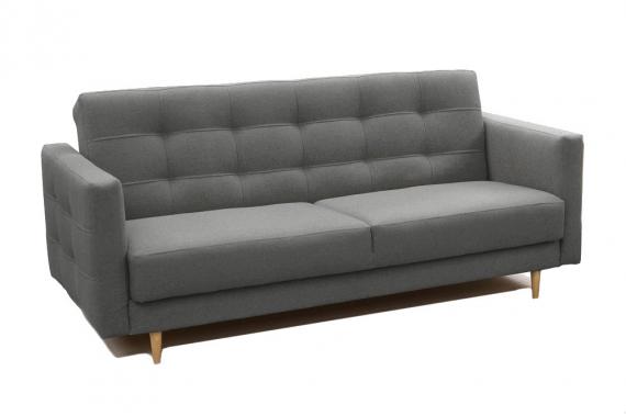 Foto Sofa cama estilo escandinavo – Godivo, Gris claro