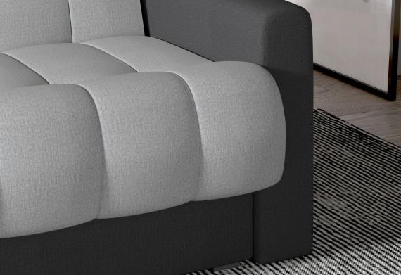 Foto SOFA CAMA - GARETT, Gris claro/Gris oscuro,