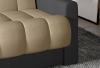 Foto SOFA CAMA - GARETT, Beige/Gris oscuro, 212 cm