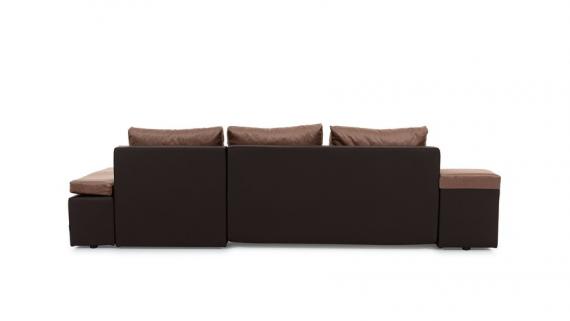 Foto Sofa cama Ontario, beige, polipiel