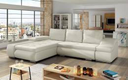 Sofa cama Ontario, beige, polipiel