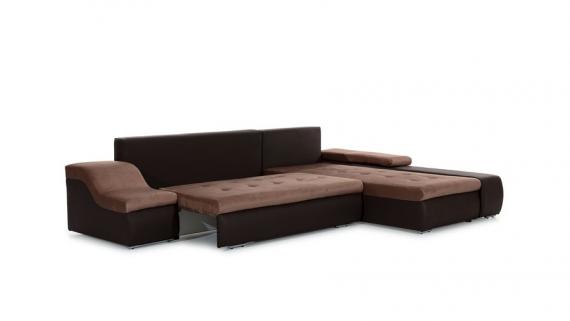 Foto Sofa cama - Ontario, Beige/Marrón