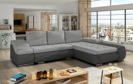 Sofa cama - Ontario, Gris claro / oscuro