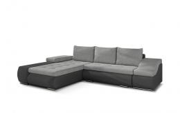 Sofa cama - Ontario, Gris claro / oscuro