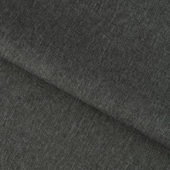 Foto Sofa cama - 275x180 - Gris/tela-Negro/polipiel - OTTAVIO