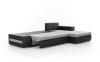 Foto Sofa cama - Ottavio, 275x180,  Negro, polipiel