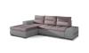 Foto Sofa cama - Ottavio, 275x180, Rosa/Gris, Tela